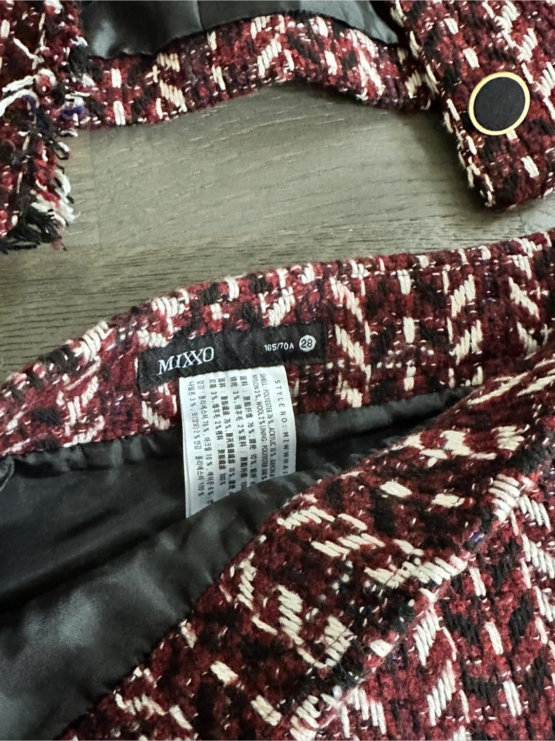 MIXXO Tweed Jacket and Skirt Set - photo 3