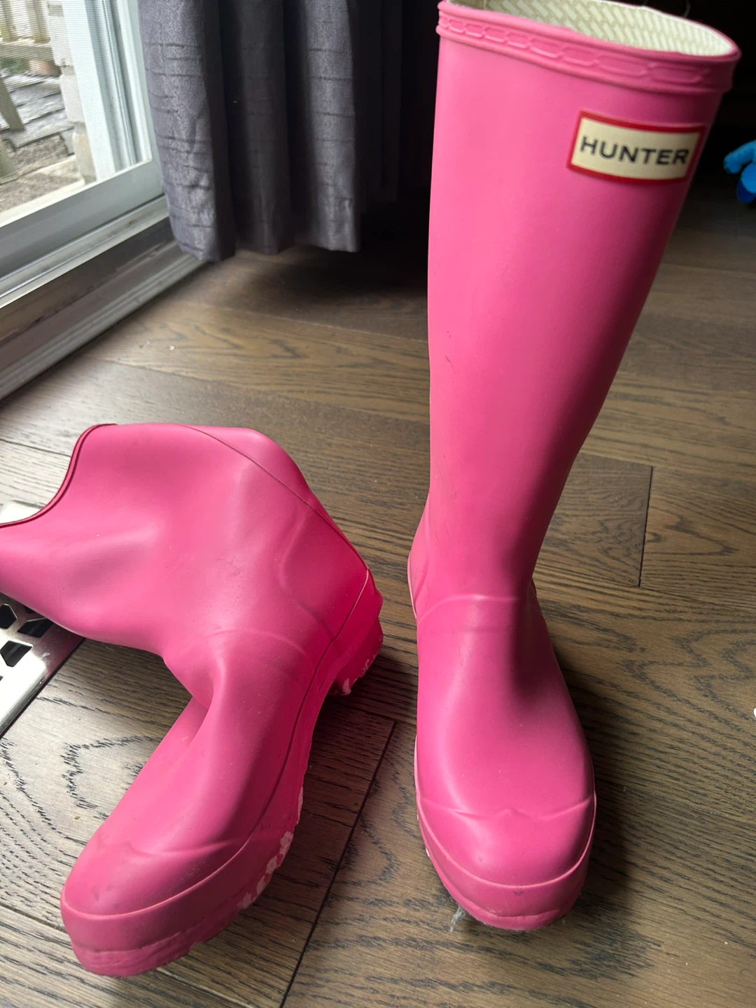 Pink Hunter Rain Boots