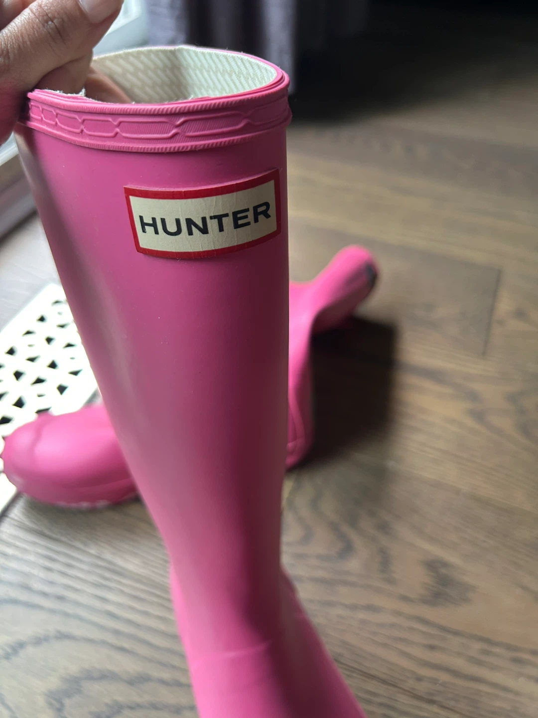 Pink Hunter Rain Boots - photo 4