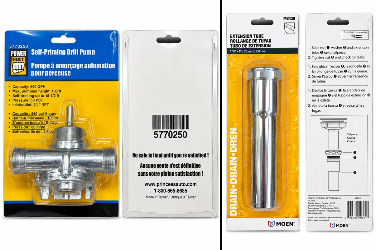 New Plumbing & Water Transfer Tool Bundle – Power Fist + Moen