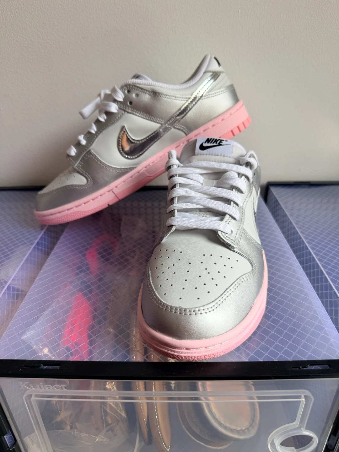 Nike Dunk Low Metallic Silver Pink