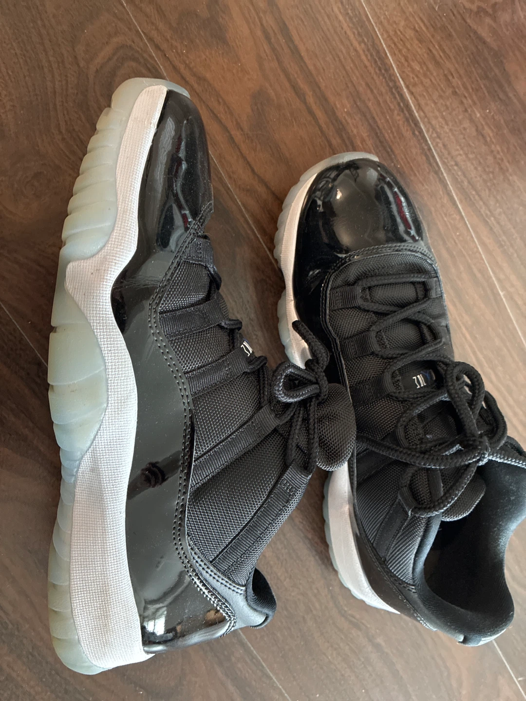 Jordan 11 Retro Low Black Sneakers - photo 2