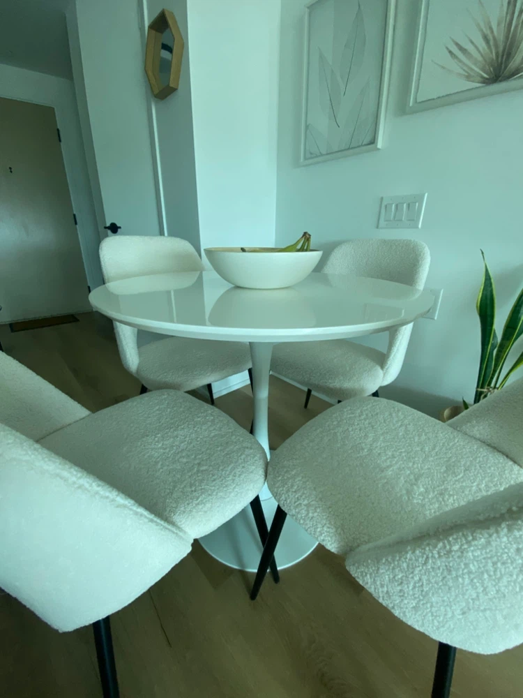 Dining table and chairs
