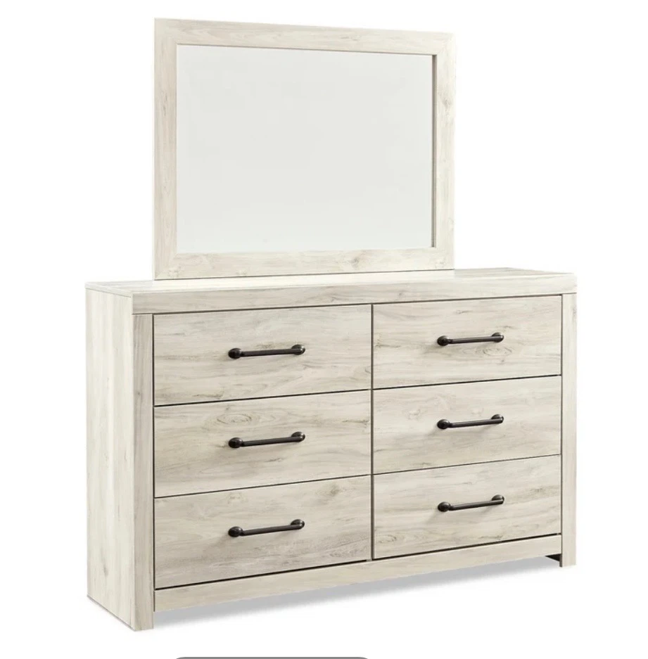6-Drawer Dresser with Mirror