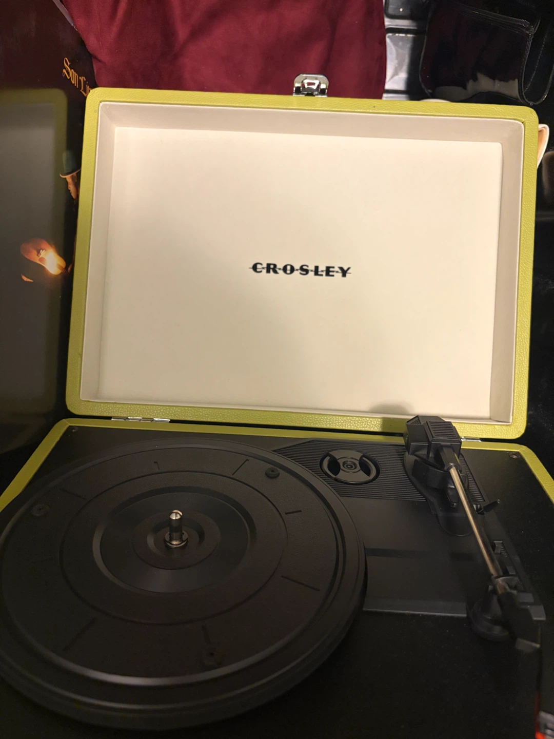 Crosley Cruiser Portable Turntable Yellow