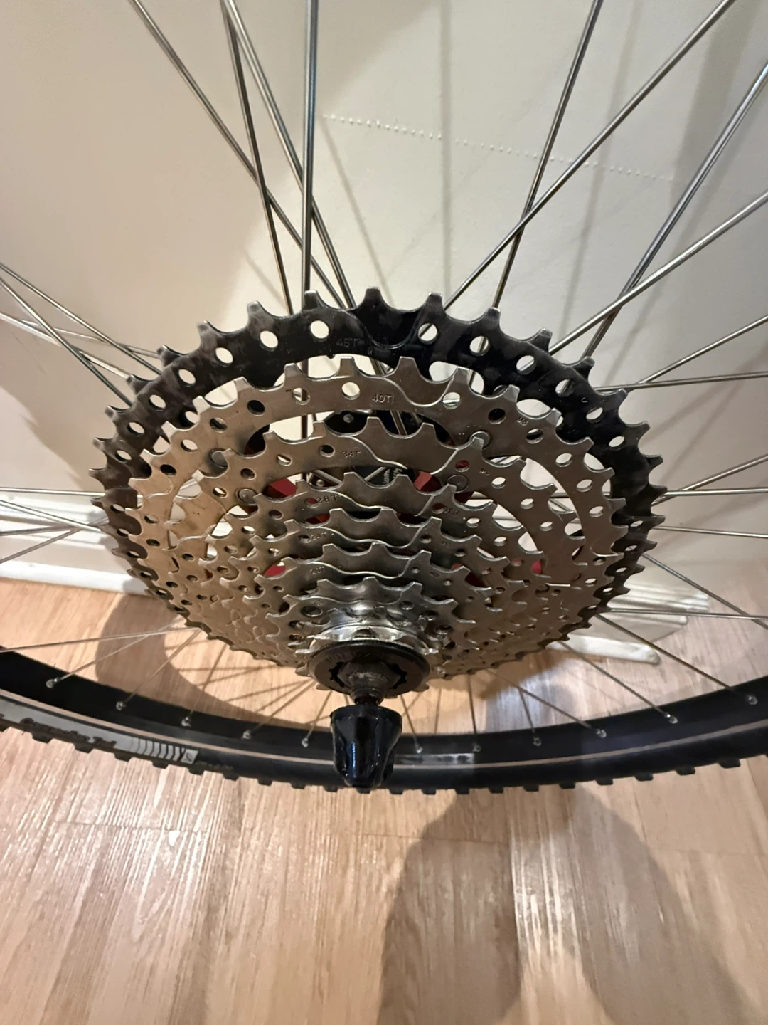 Bontrager 29 inch Bicycle Wheel with Cassette 9 Speed 11-46T - photo 2