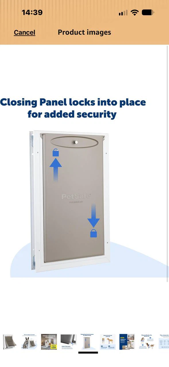 H1022 PetSafe Extreme Weather Aluminum Pet Door – Medium - photo 3