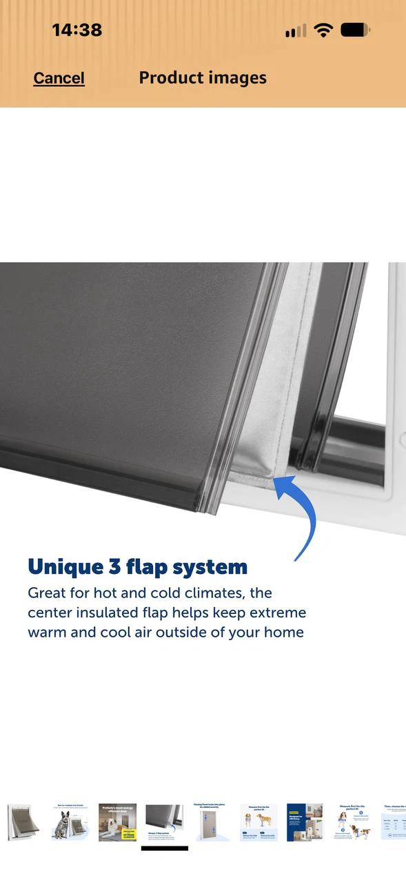 H1022 PetSafe Extreme Weather Aluminum Pet Door – Medium - photo 4