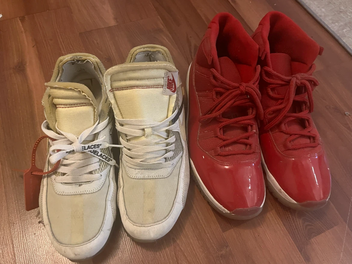 Off white X AIR JORDANS