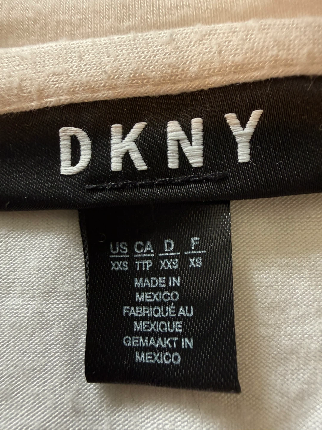 DKNY Sleeveless Top Black and White - photo 4