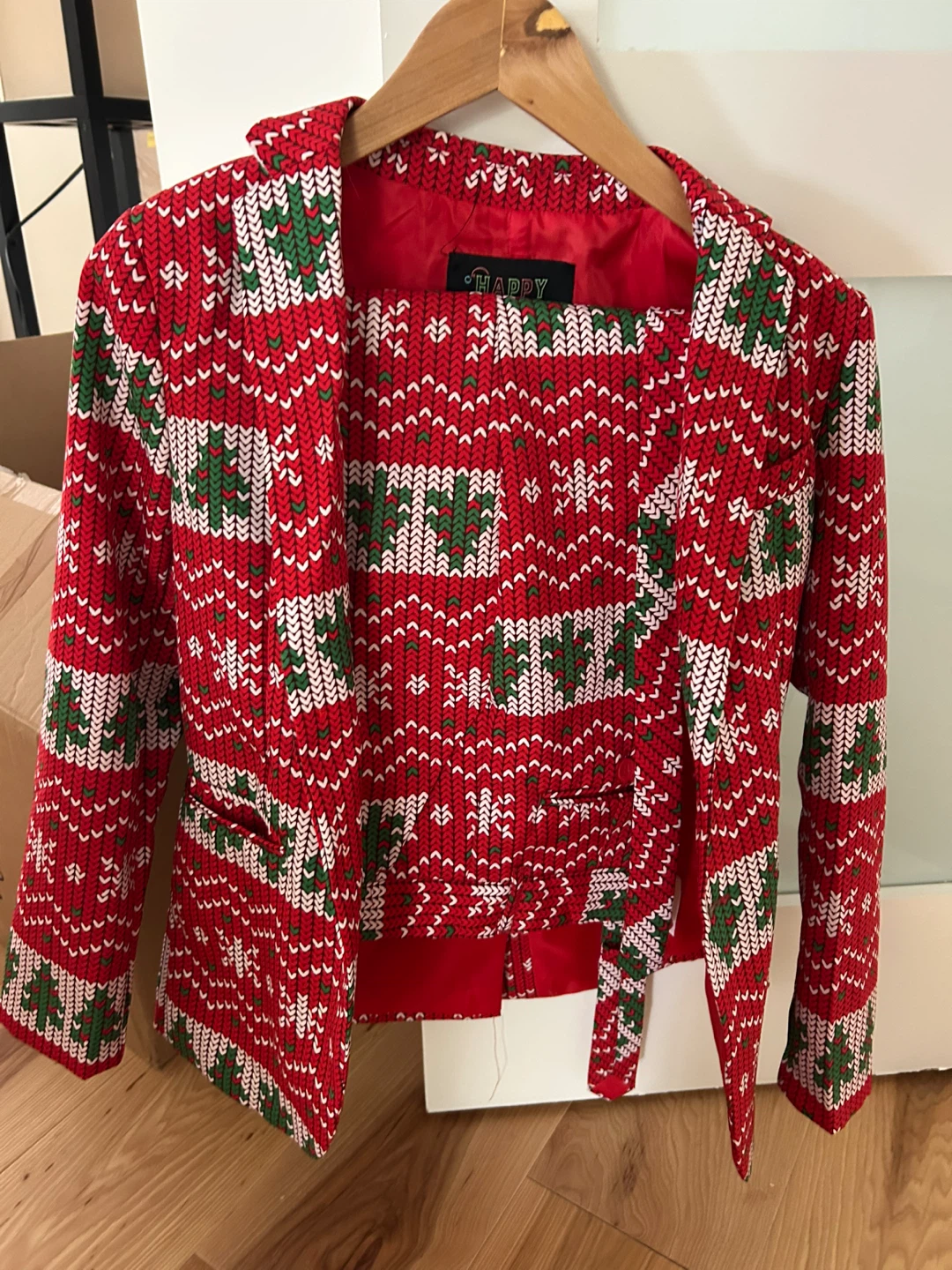 Happy Holidays Urban Heritage Youth Blazer