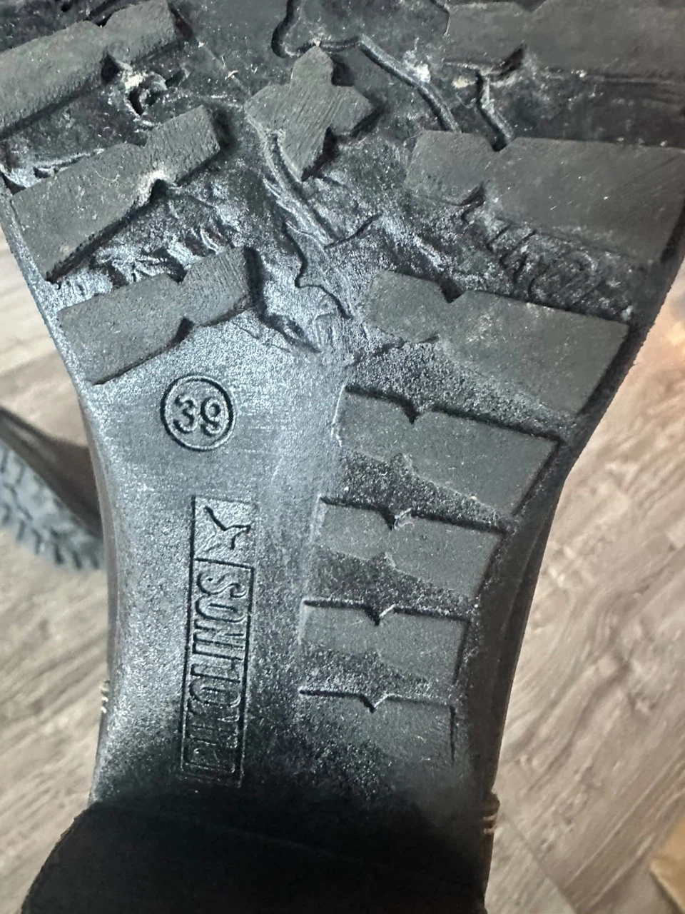 Pikolinos Black Leather Boots Size 39 - photo 2