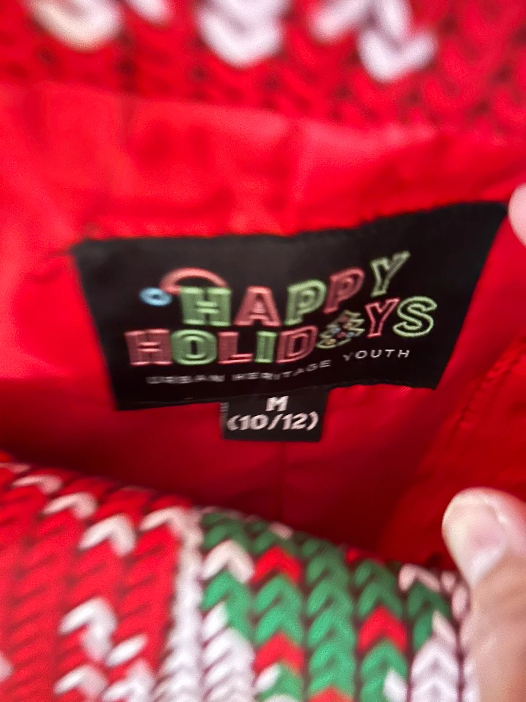 Happy Holidays Urban Heritage Youth Blazer - photo 2