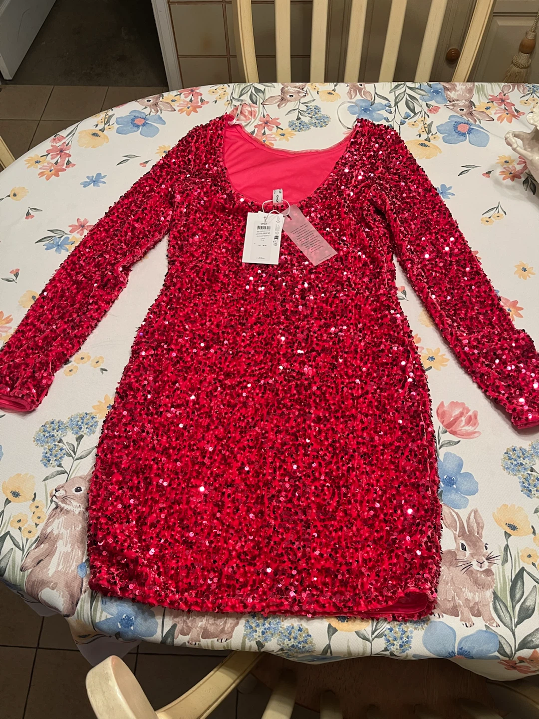 ONLY Confidence Long Sleeve Sequin Dress - photo 2