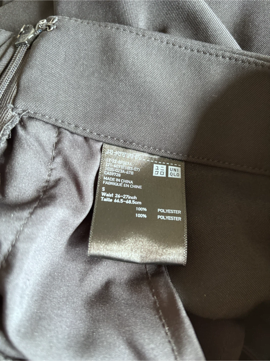 Uniqlo Black Wide Leg Pants size S - photo 3