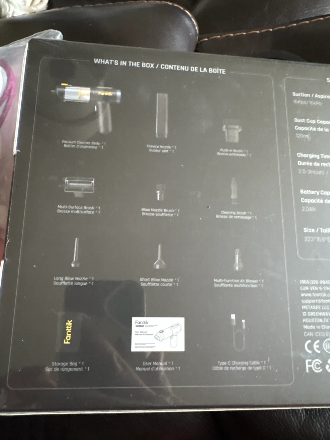 NEW Fanttik X200 Mix Cordless Handheld Vacuum & Blower - photo 2