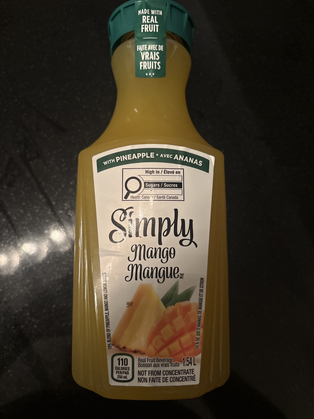 Simply Mango Juice with Pineapple
