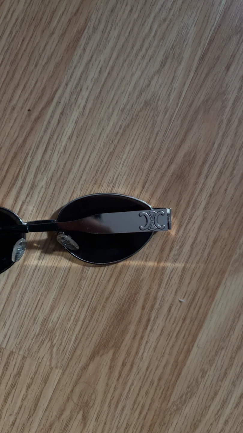 Celine oval metal sunglasses - photo 2