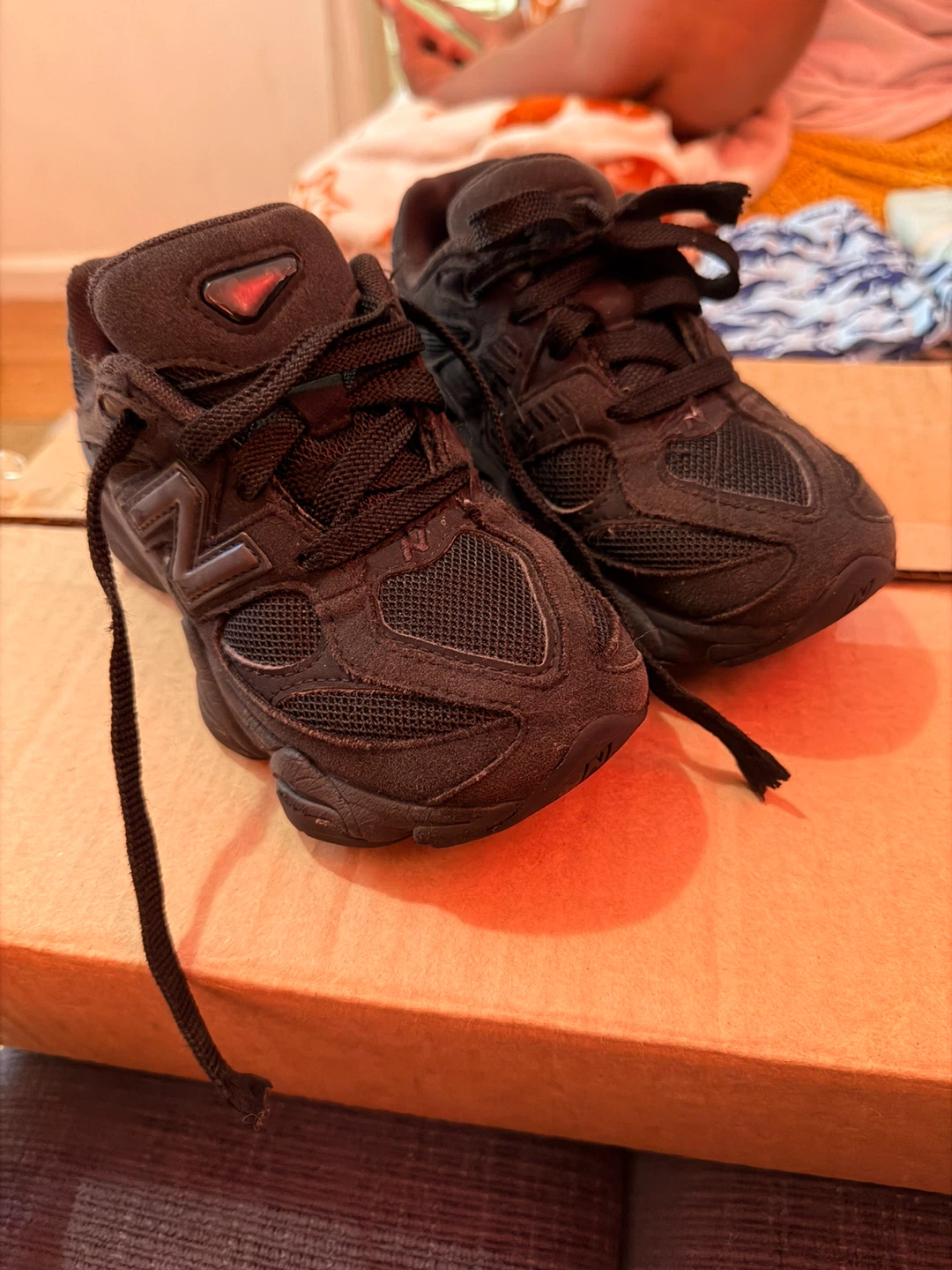 New Balance 9060 Black Sneakers - photo 2