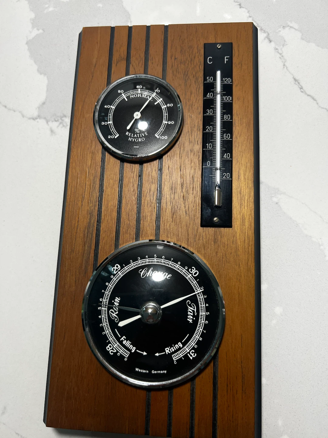 Vintage Western Germany Weather Station