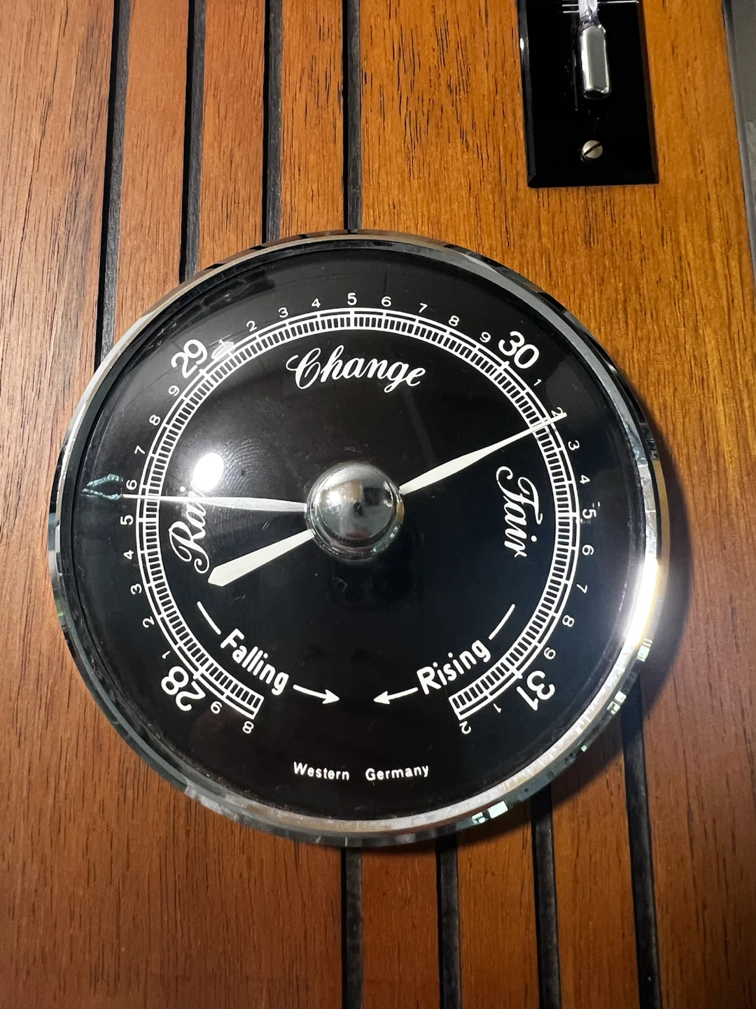 Vintage Western Germany Weather Station - photo 4