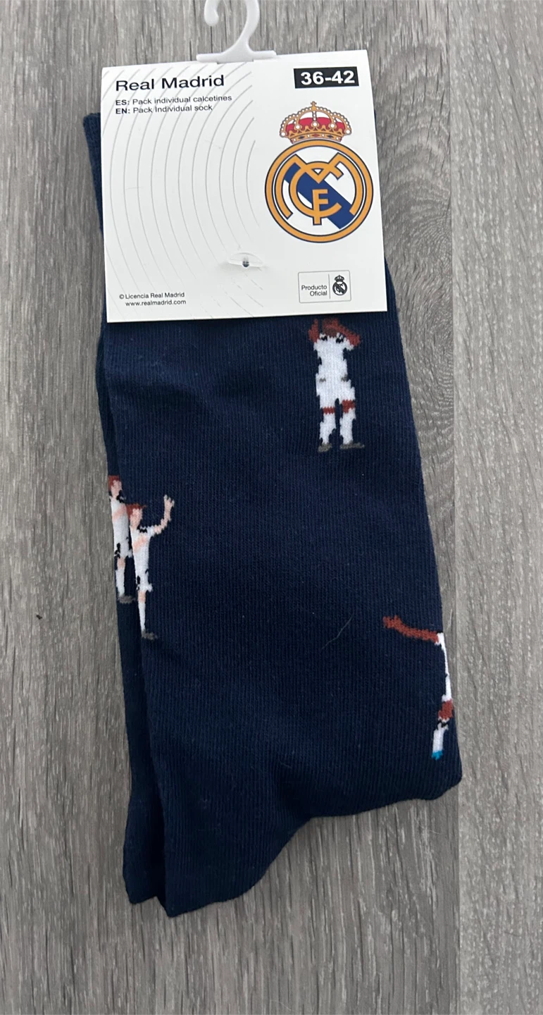 Real Madrid Player Crew Socks