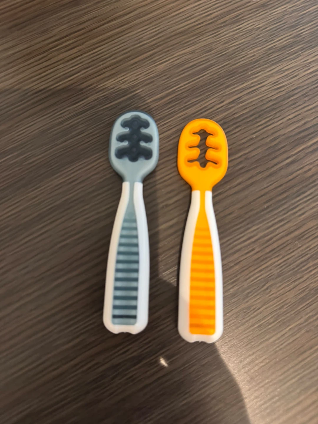 Baby Silicone Training Spoons - Set of 2