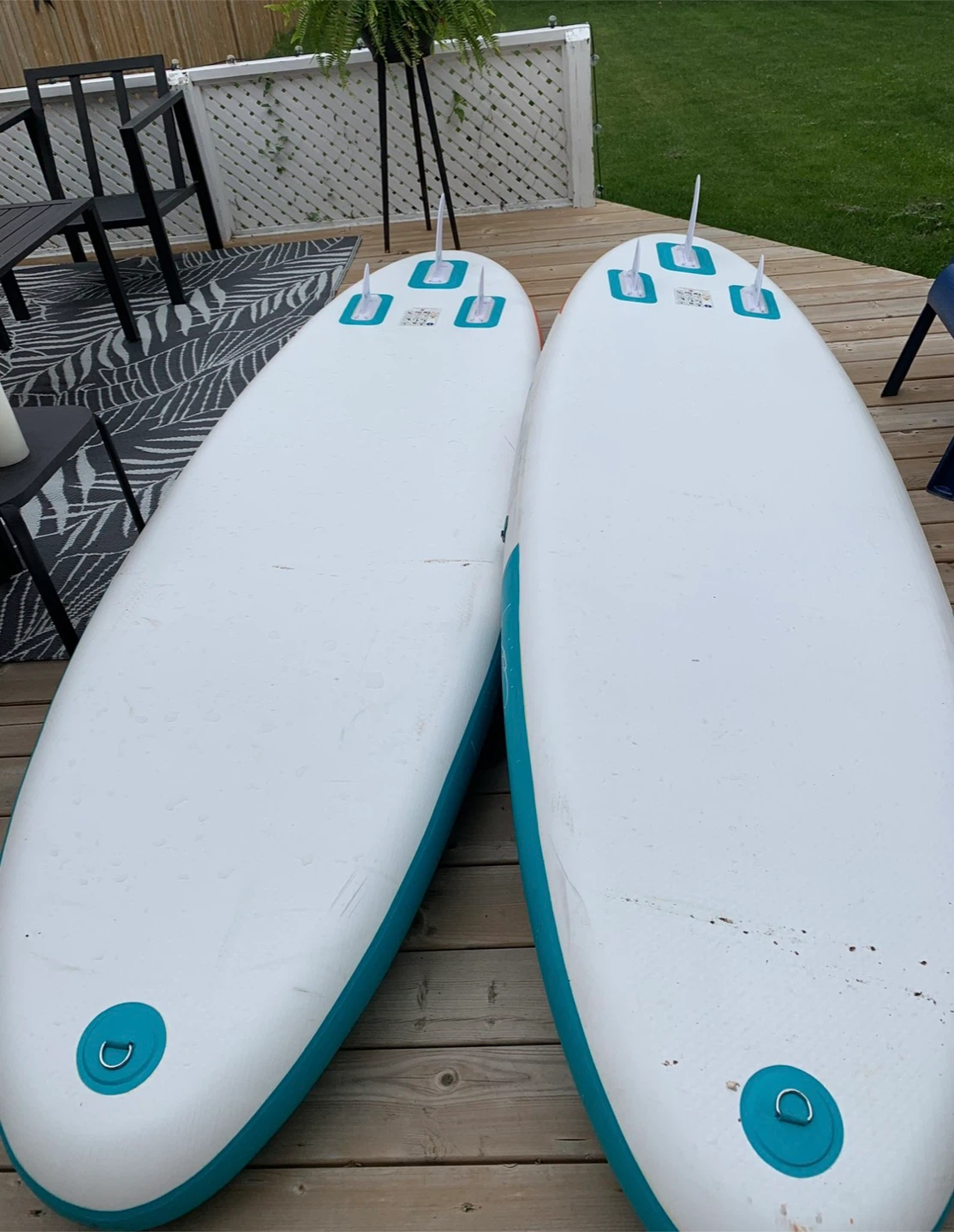 2 Funwater Dolphin Inflatable Stand Up Paddle Boards - photo 2