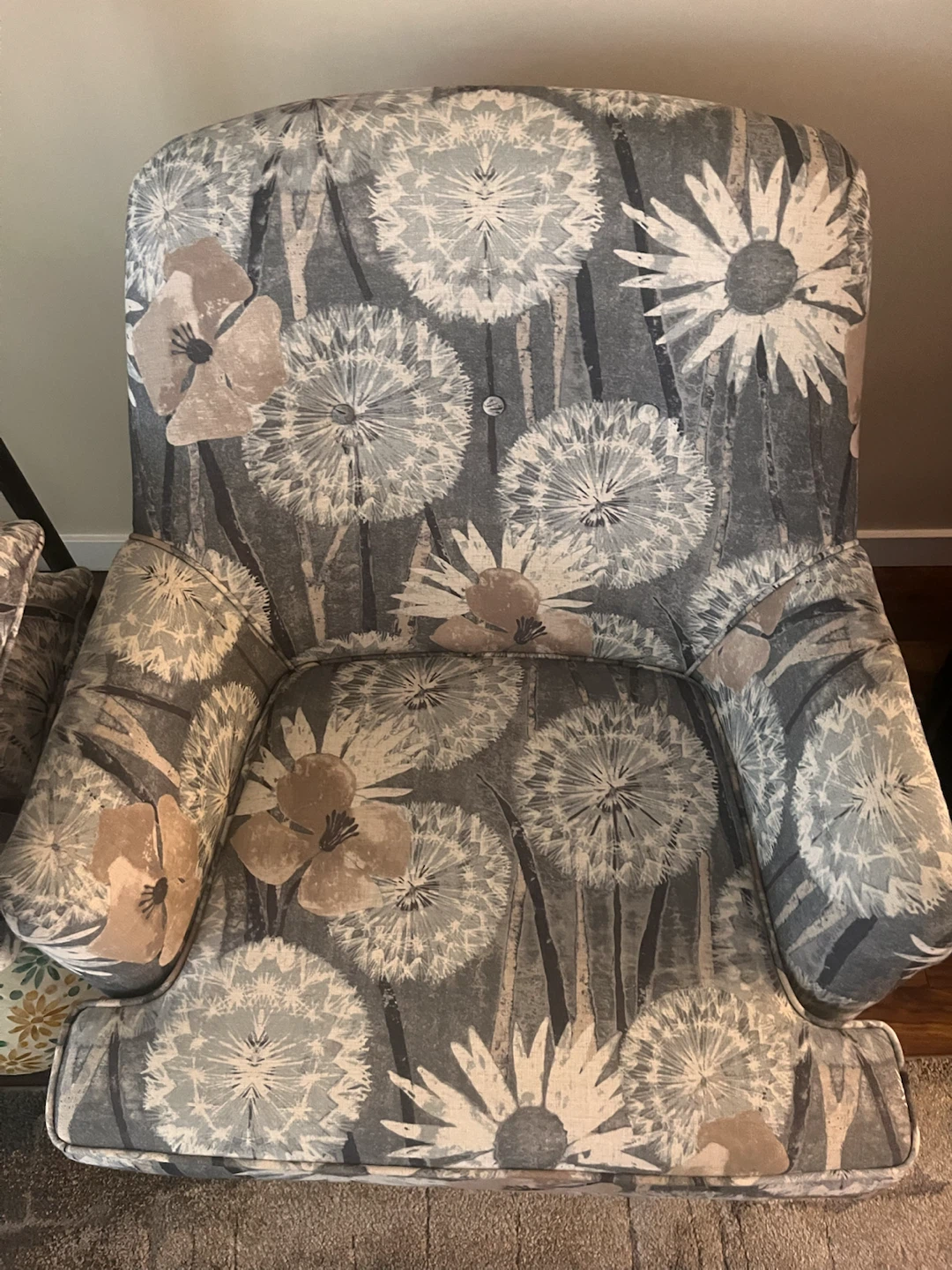 Floral pattern armchair - photo 2