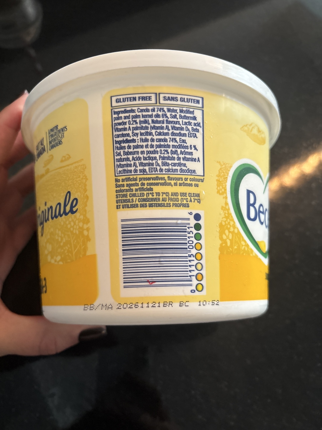 Becel Original Margarine 1.22 kg - photo 2