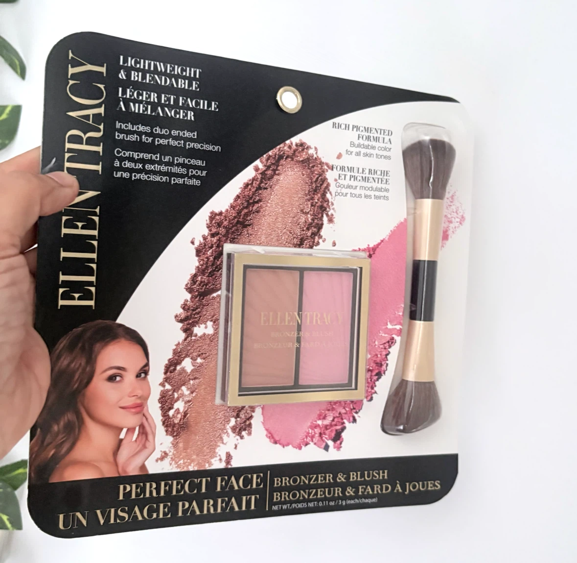 Ellen Tracy Perfect Face Bronzer and Blush Set