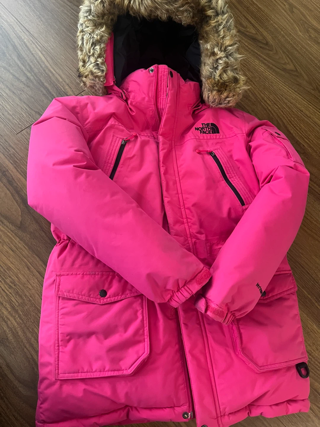 Girls/ L / 8-10T/ The North Face Pink Winter Parka