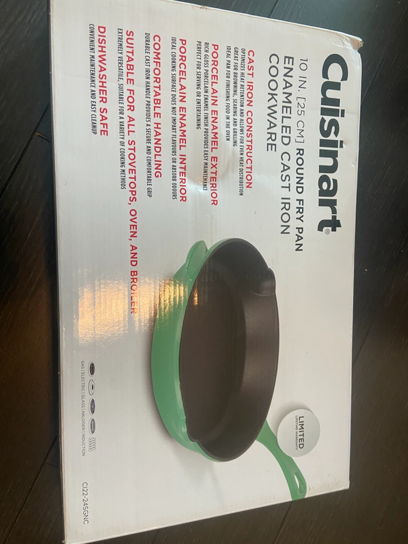 Cuisinart 10-inch Enameled Cast Iron Fry Pan