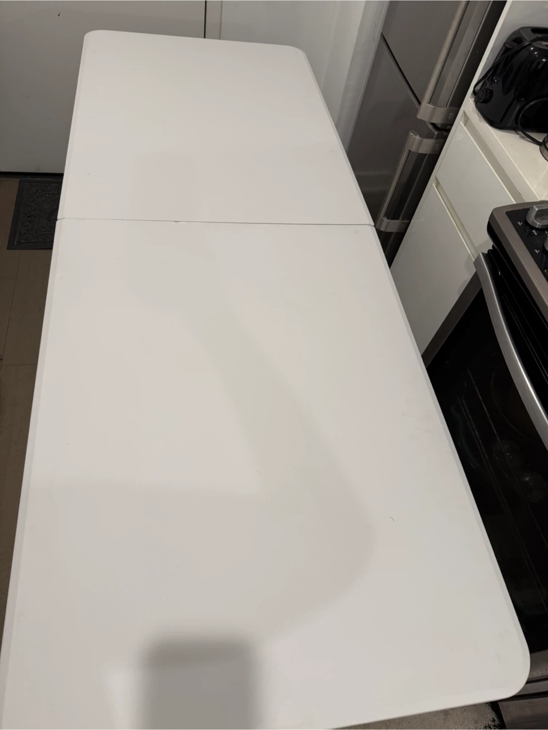 6ft White Folding Table - photo 3
