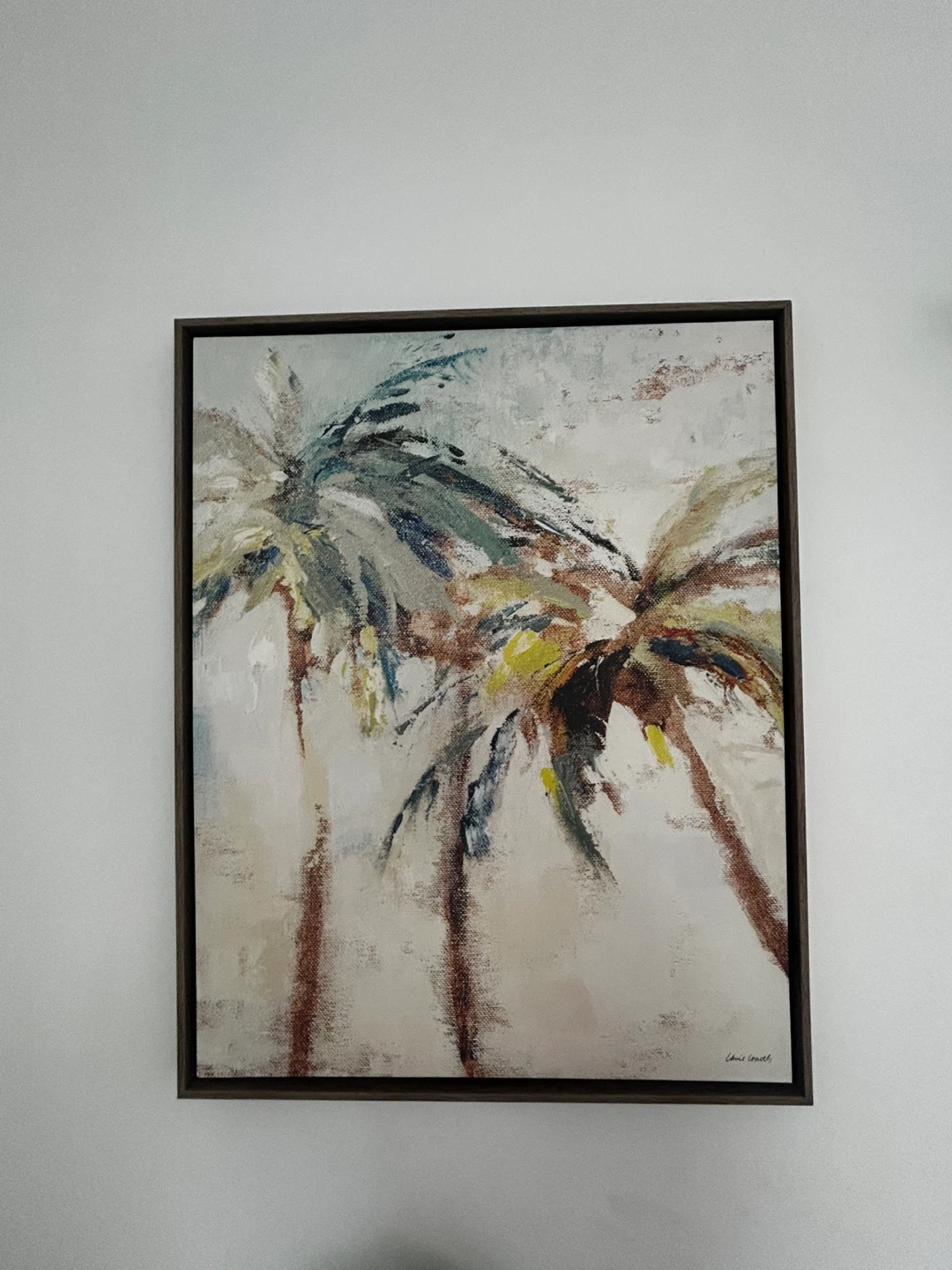 Lanie Loreth Framed Palm Tree Canvas Print
