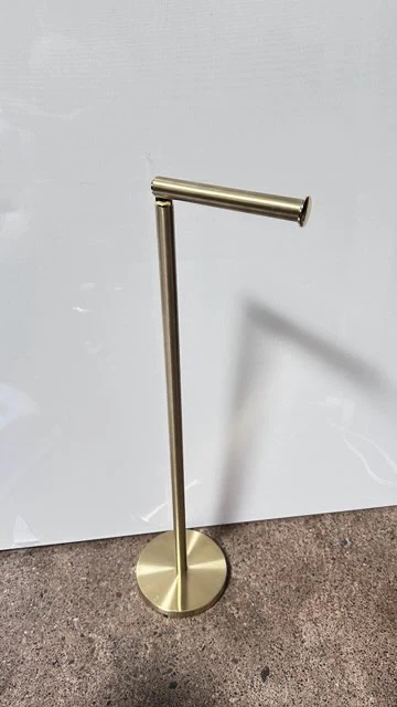 Brushed Gold Toilet dumper Paper Holder Stand - photo 3