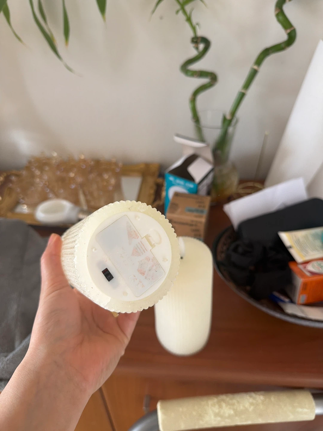 Set of Two LED Pillar Candles - photo 2