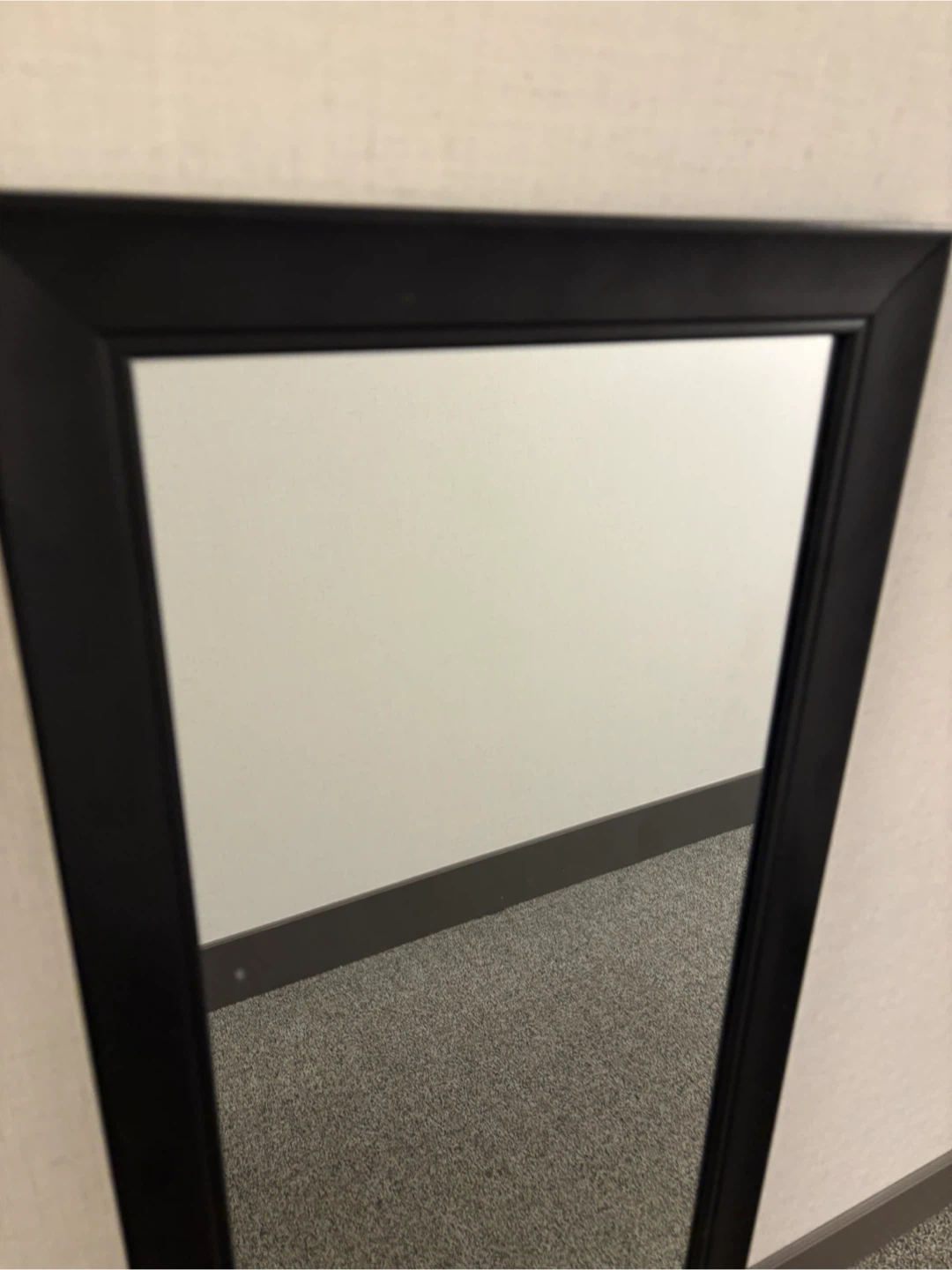 Black Full-Length Wall Mirror - photo 3