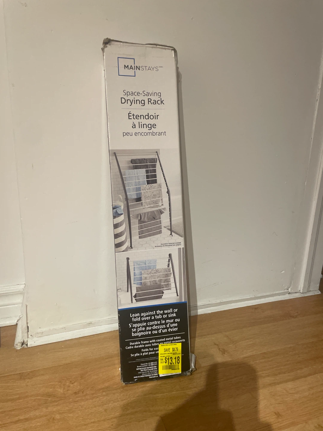 Mainstays Space-Saving Drying Rack