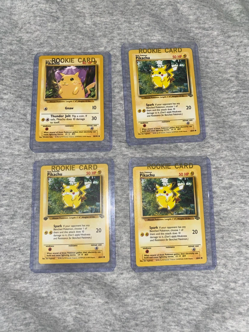 Collection of Assorted Pokemon Trading Cards