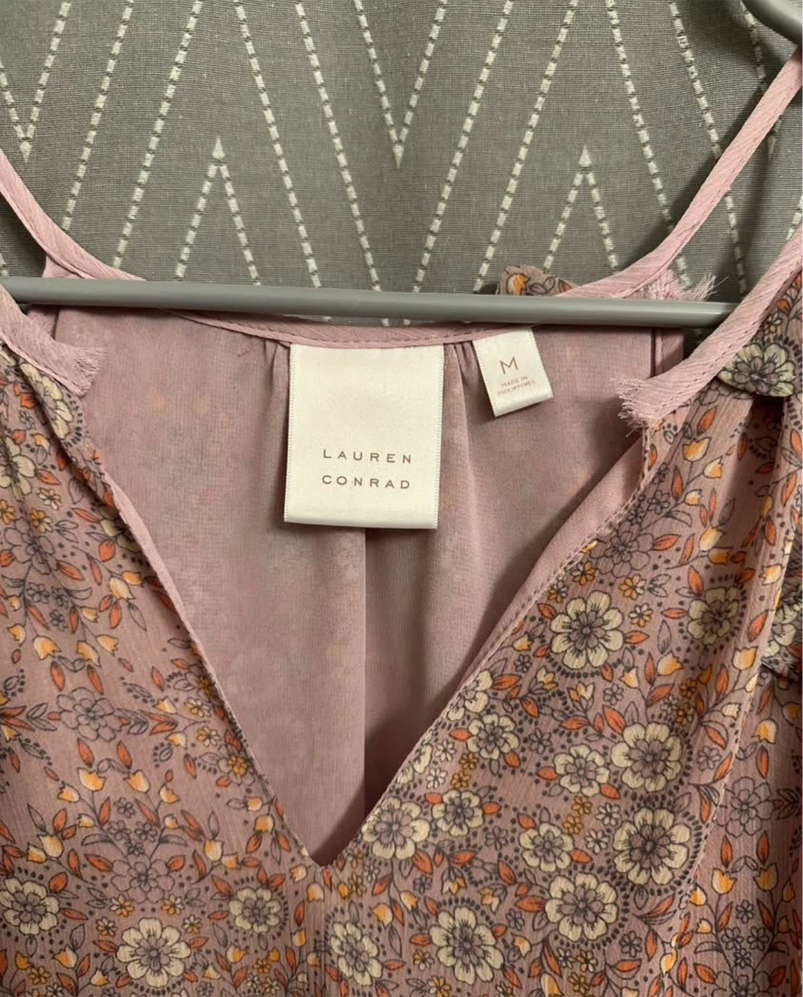 Lauren Conrad Cold Shoulder Floral Blouse - photo 3