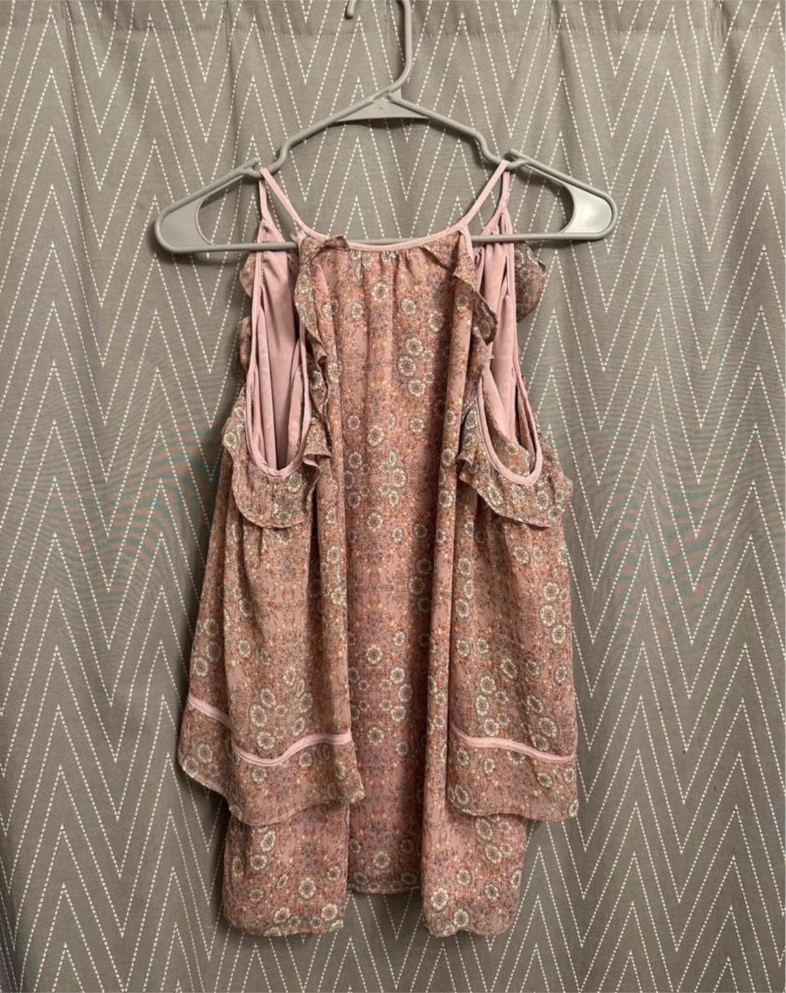 Lauren Conrad Cold Shoulder Floral Blouse - photo 4