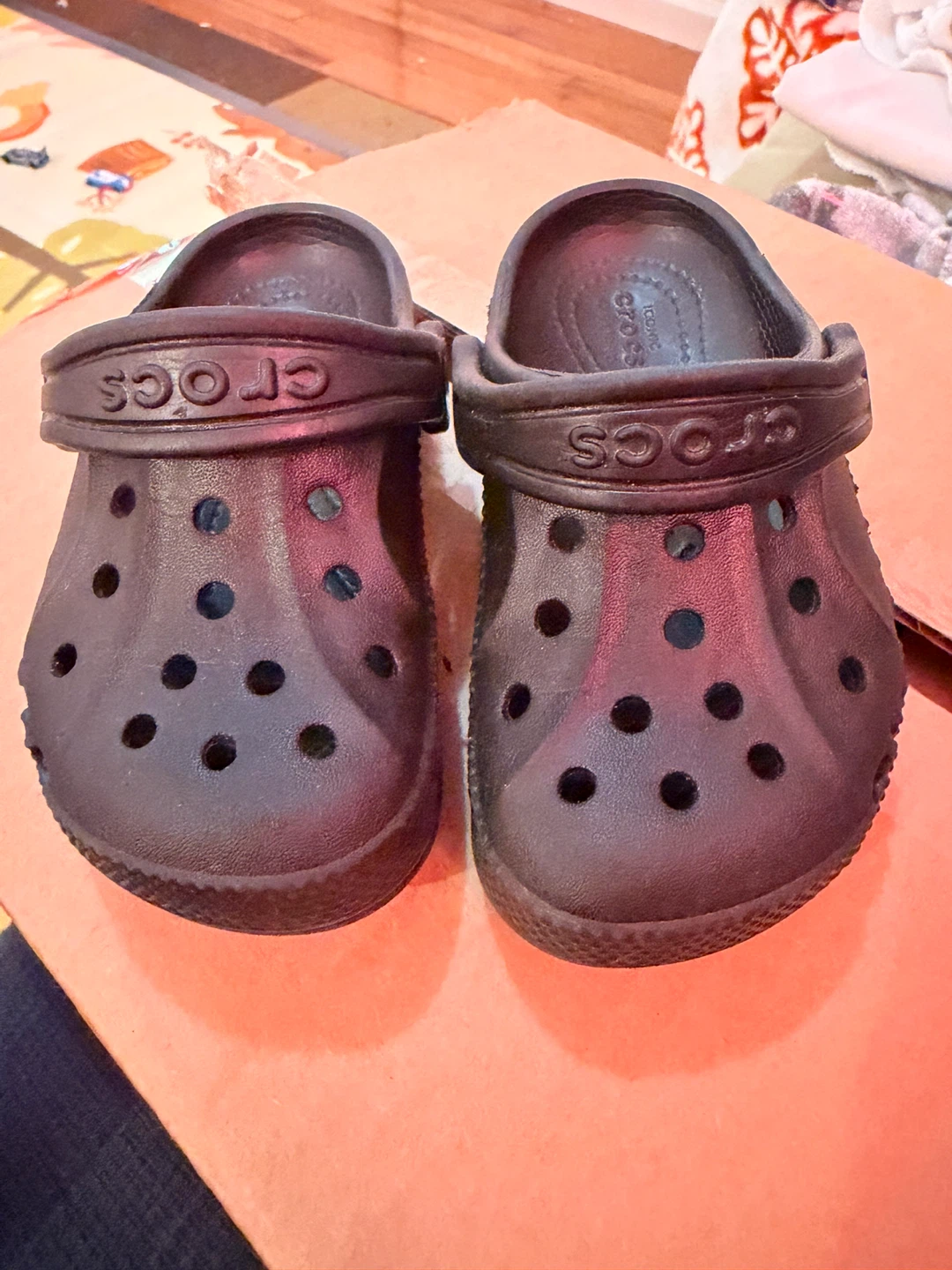 Black Crocs Clogs Size 7