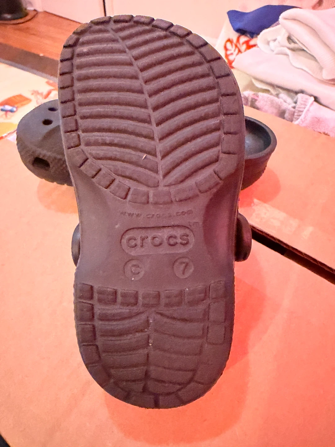 Black Crocs Clogs Size 7 - photo 4