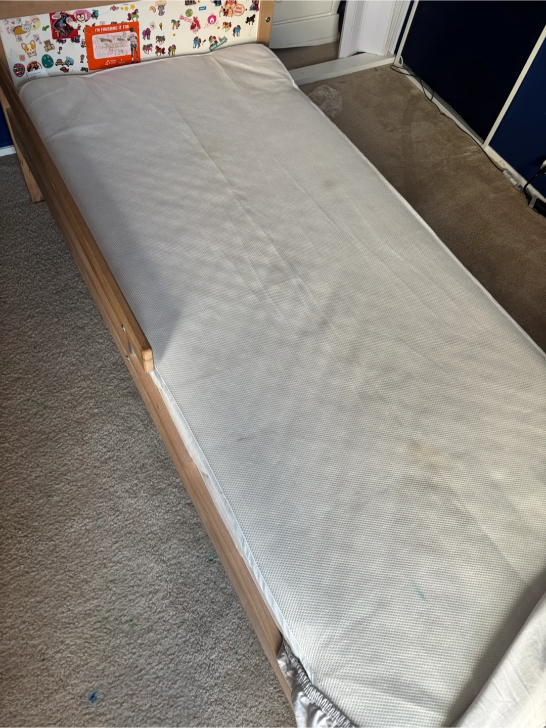 IKEA Toddler Bed with Mattress - photo 2