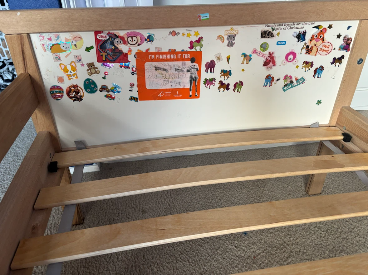 IKEA Toddler Bed with Mattress - photo 3