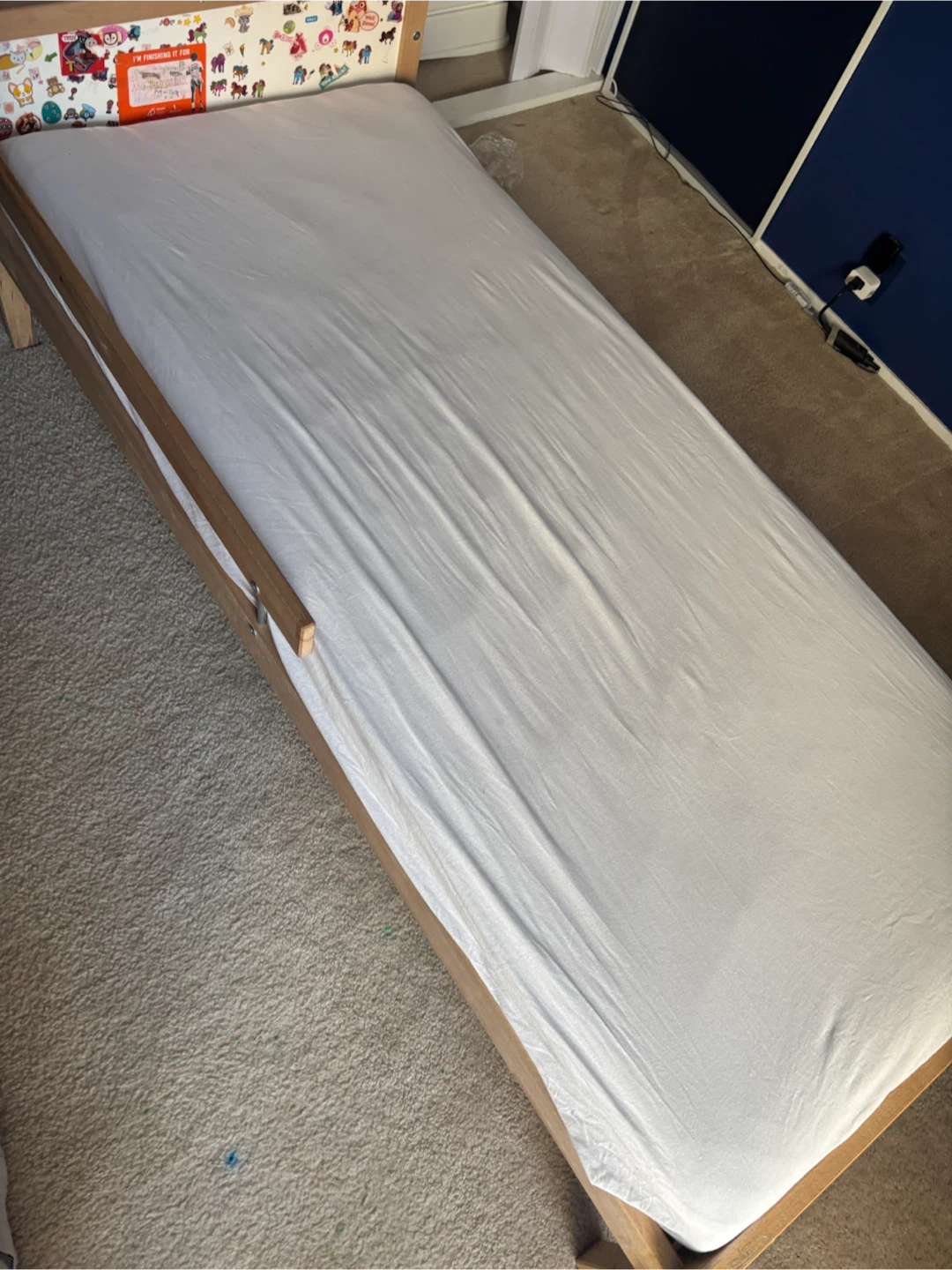 IKEA Toddler Bed with Mattress - photo 5