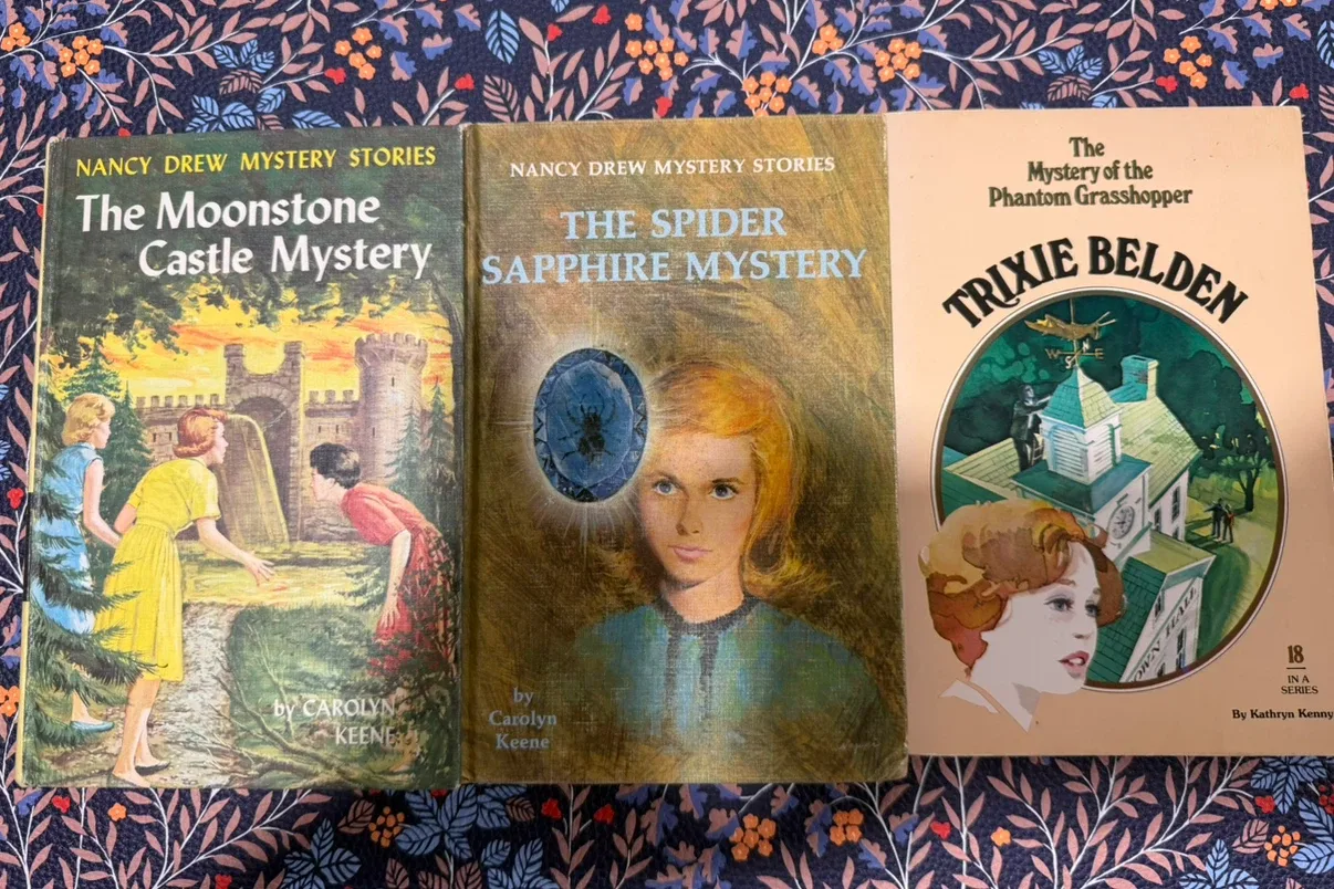 Vintage  Mystery Books