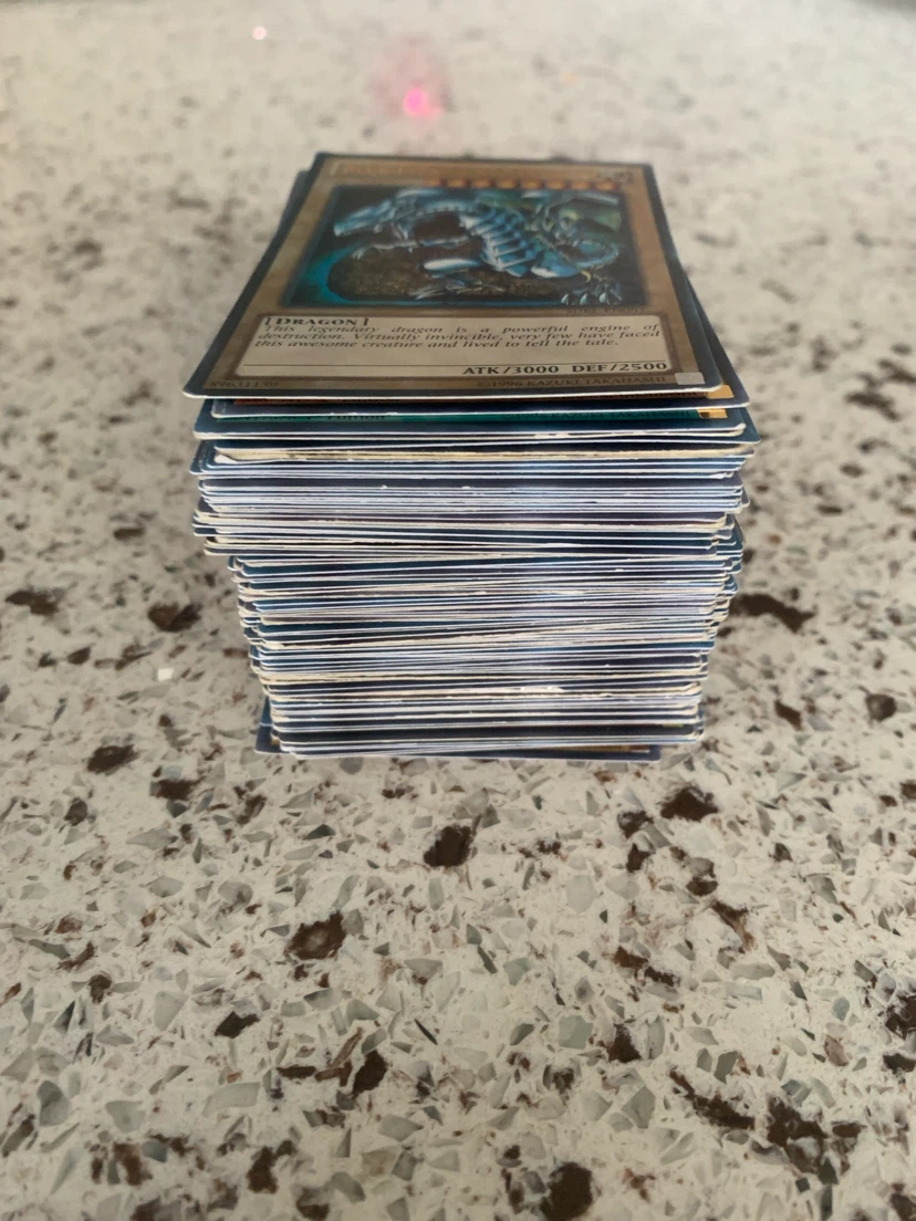 Large Collection of Yu-Gi-Oh! Trading Cards