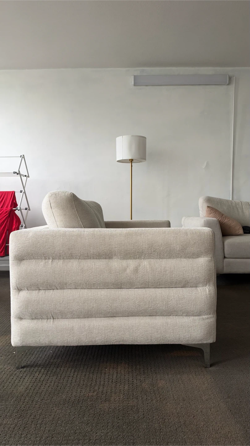 Beige Two-Seater Micah Sofa Leon’s - photo 5